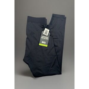 NWT REI Lightweight Long‎ Bottoms Men S Black Stretch UPF 50+ Semi Fitted Pants